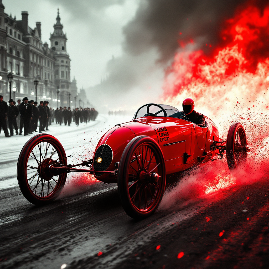 Ilustración artística de La Jamais Contente